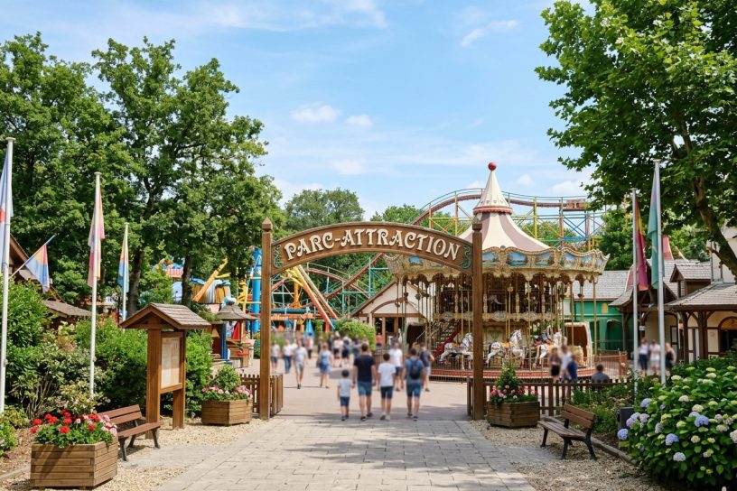 Les Montgolfières — Parc d'attractions à Dennebrœucq
